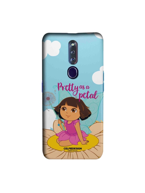 

CelfieDesign Blue & Pink Pretty Dora Oppo F11 Pro Slim Back Case