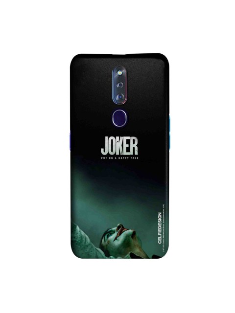 

CelfieDesign Black & Green Rise of the Joker Oppo F11 Pro Slim Back Case