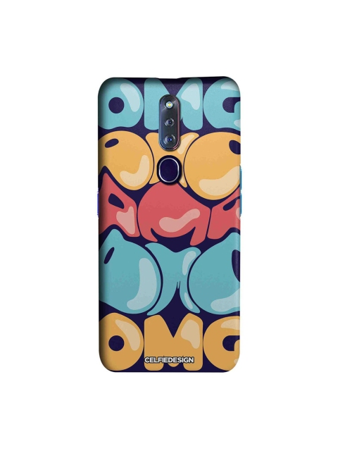 

CelfieDesign Red & Blue OMG Oppo F11 Pro Slim Back Case