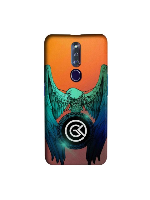 

CelfieDesign Orange & Green Eagle Fierce Oppo F11 Pro Slim Back Case