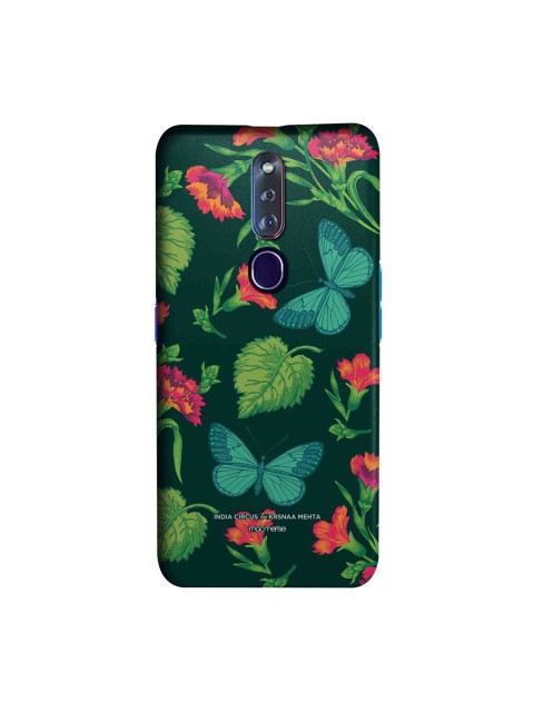 

CelfieDesign Green & Red Butterfly effect Oppo F11 Pro Slim Back Case