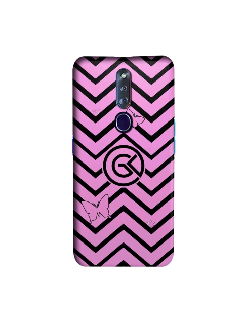 

CelfieDesign Pink & Black Waves Oppo F11 Pro Slim Back Case