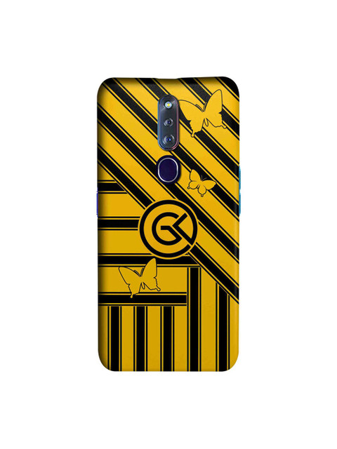 

CelfieDesign Yellow & Black The Cycle Yellow Oppo F11 Pro Slim Back Case