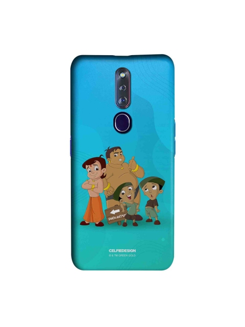

CelfieDesign Blue & Orange Chhota Bheem Gang Oppo F11 Pro Slim Back Case