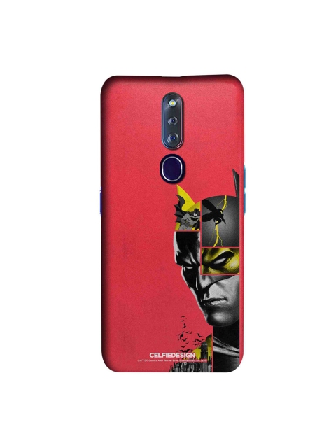 

CelfieDesign Red & Yellow Bat Collage Oppo F11 Pro Slim Back Case