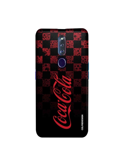 

CelfieDesign Black & Red Fizz Oppo F11 Pro Slim Back Case