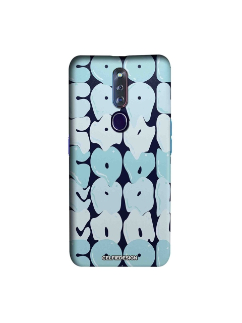 

CelfieDesign Black & Blue Cool Oppo F11 Pro Slim Back Case