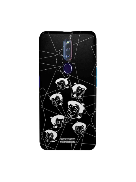 

CelfieDesign Black & White Moods Of Bheem Oppo F11 Pro Slim Back Case