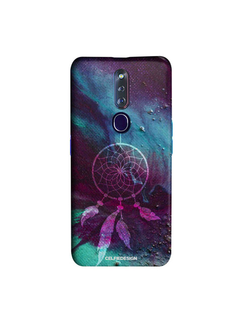 

CelfieDesign Blue & Purple Dream Catcher Oppo F11 Pro Slim Back Case