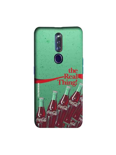 

CelfieDesign Green & Brown The Real Thing Oppo F11 Pro Slim Back Case