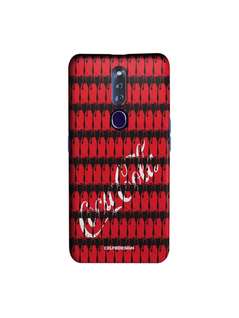 

CelfieDesign Red & Black Coke Bottles Oppo F11 Pro Slim Back Case