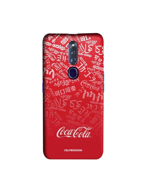 

CelfieDesign Red & White I Speak Coke Oppo F11 Pro Slim Back Case