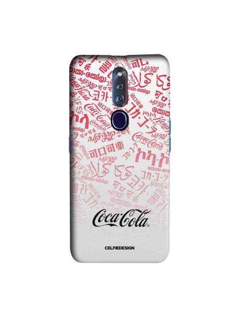 

CelfieDesign White & Red I Speak Coke Oppo F11 Pro Slim Back Case