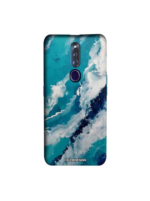 

CelfieDesign Blue & White Frothy Waves Oppo F11 Pro Slim Back Case