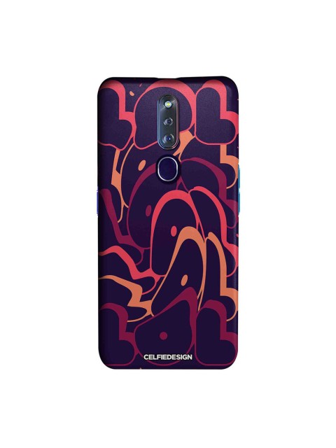 

CelfieDesign Black & Red LOL Oppo F11 Pro Slim Back Case