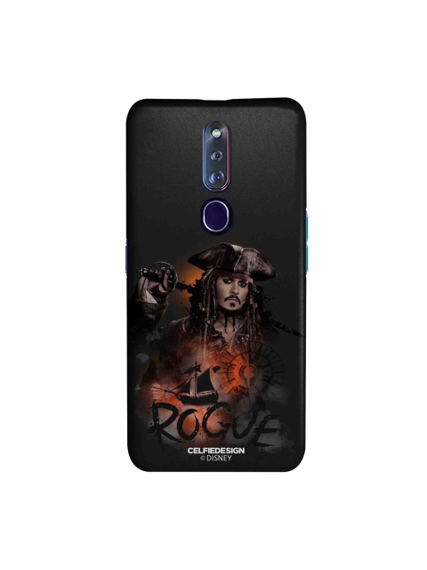 

CelfieDesign Black & Brown Rogue Jack Oppo F11 Pro Slim Back Case