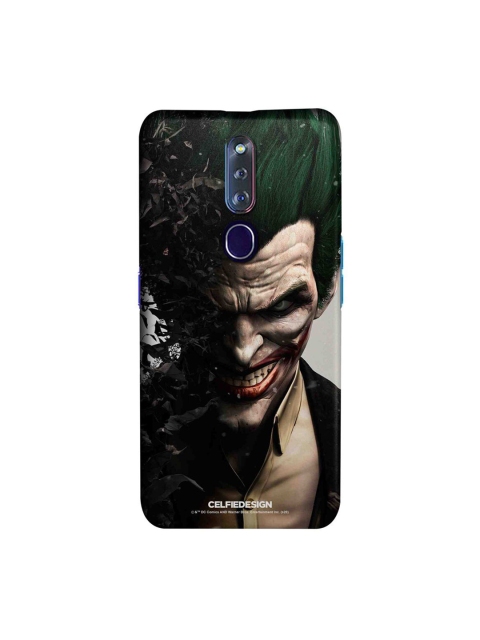 

CelfieDesign Black & Green Joker Withers Oppo F11 Pro Slim Back Case