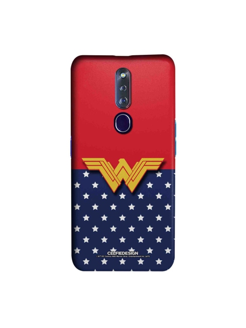 

CelfieDesign Red & Blue Classic Wonder Woman OPPO F11 Pro Slim Back Case