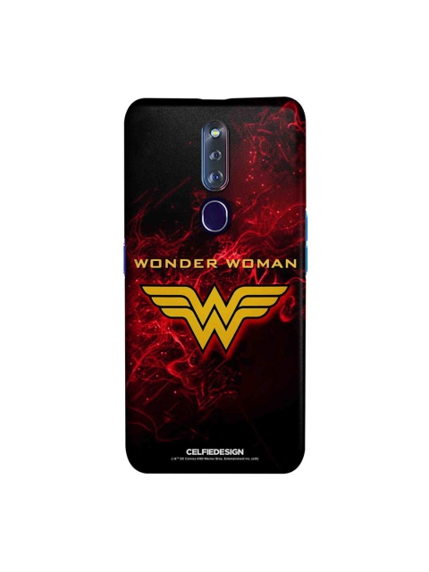 

CelfieDesign Black & Red Emblem Wonder Woman OPPO F11 Pro Slim Back Case