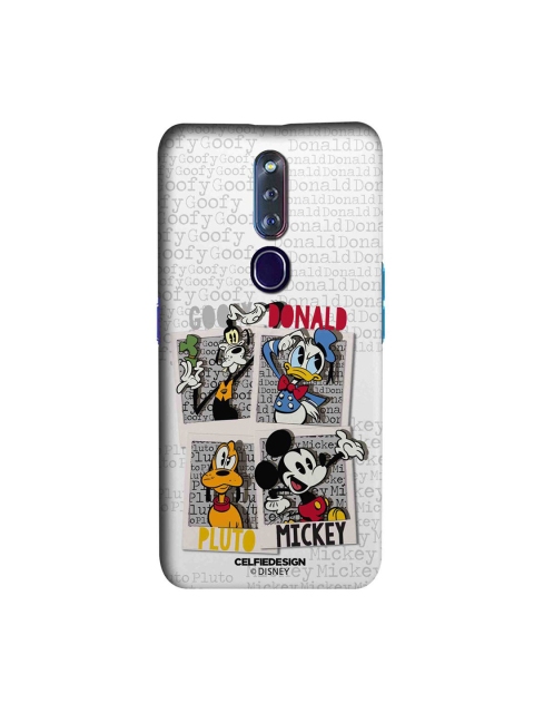 

CelfieDesign White & Black Disney Dudes Oppo F11 Pro Slim Back Case