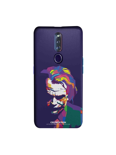 

CelfieDesign Blue & White Joker Oppo F11 Pro Slim Back Case