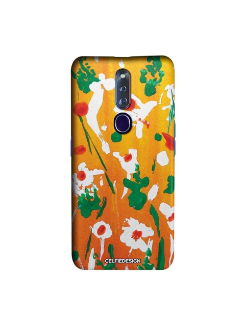 

CelfieDesign Yellow & White Blooming Oppo F11 Pro Slim Back Case