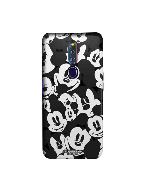 

CelfieDesign Black & White Mickey Smileys Oppo F11 Pro Slim Back Case