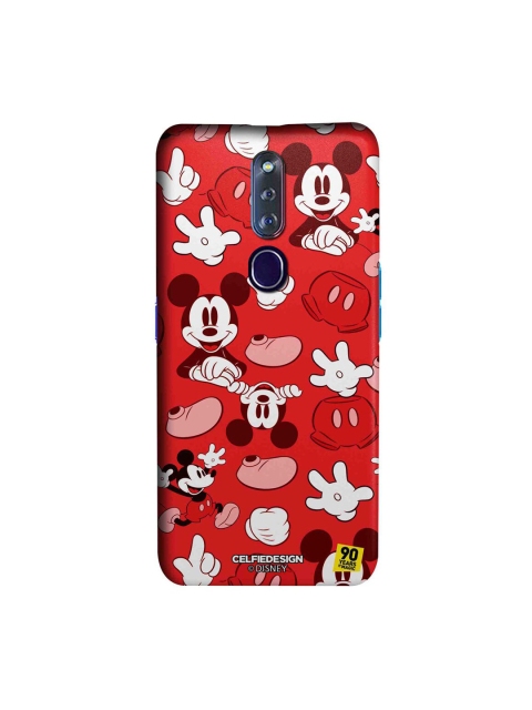 

CelfieDesign Red & White Mickey Classic Oppo F11 Pro Slim Back Case