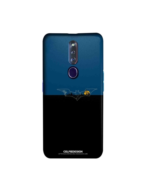 

CelfieDesign Blue & Black Batmans Gotham Oppo F11 Pro Slim Back Case