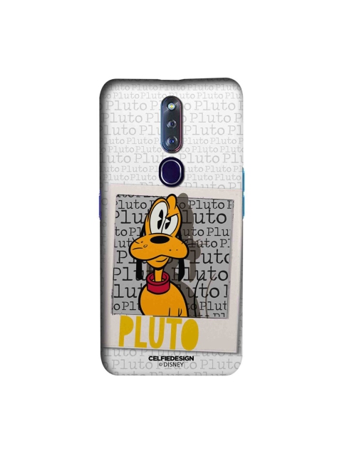 

CelfieDesign White & Black Hello Mr Pluto Oppo F11 Pro Slim Back Case