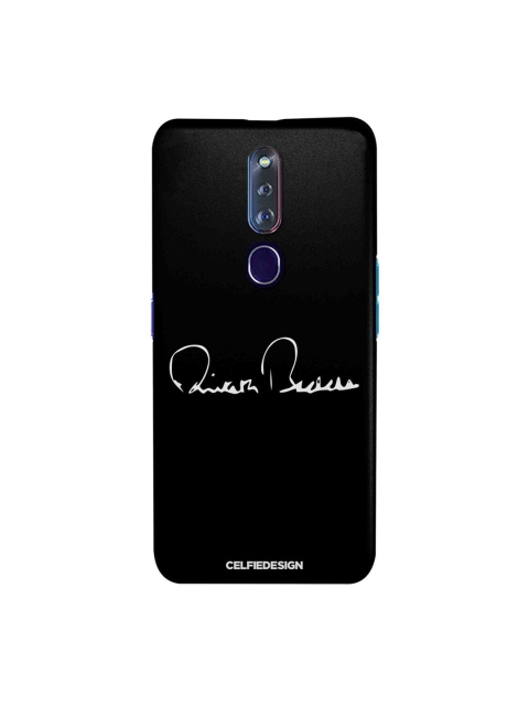 

CelfieDesign Black & White AB Signature Oppo F11 Pro Slim Back Case