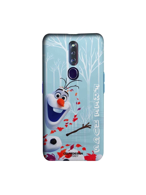 

CelfieDesign Blue & White Frozen Olaf Printed Oppo F11 Pro Slim Back Case