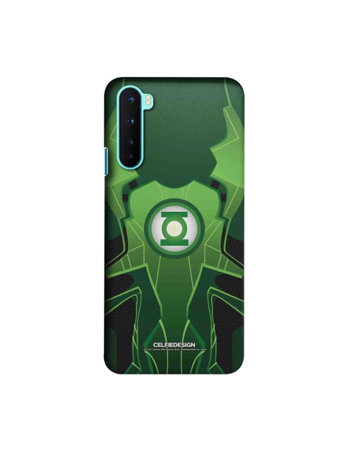 

CelfieDesign Green & Black Suit Up Lantern OnePlus Nord Slim Back Case