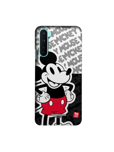 

CelfieDesign Black & White Mickey Mouse OnePlus Nord Slim Back Case