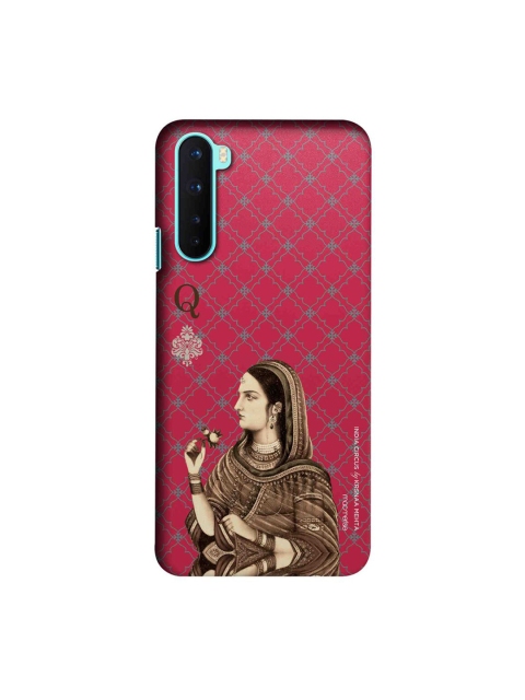 

CelfieDesign Pink & Brown Ban ja Rani OnePlus Nord Slim Back Case