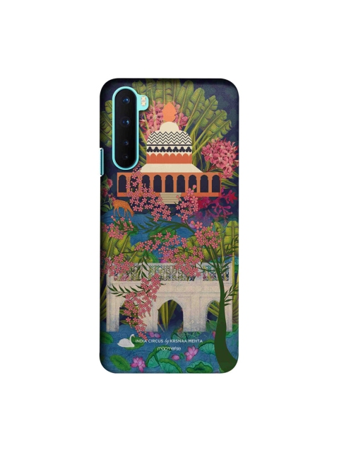 

CelfieDesign Green & Blue Blossoms OnePlus Nord Slim Back Case
