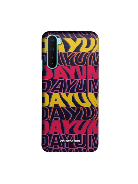 

CelfieDesign Pink & Purple Dayum OnePlus Nord Slim Back Case