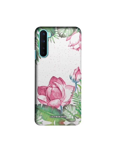 

CelfieDesign White & Pink Laotian Lotus OnePlus Nord Slim Back Case