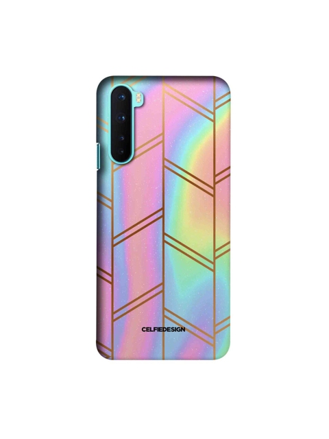 

CelfieDesign Pink & Blue Rainbow Galaxy OnePlus Nord Slim Back Case