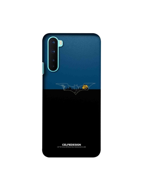 

CelfieDesign Black & Blue Batman Gotham Printed Plastic OnePlus Nord Slim Back Case