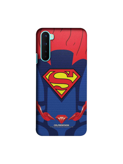 

CelfieDesign Blue & Red Suit up Superman OnePlus Nord Slim Back Case