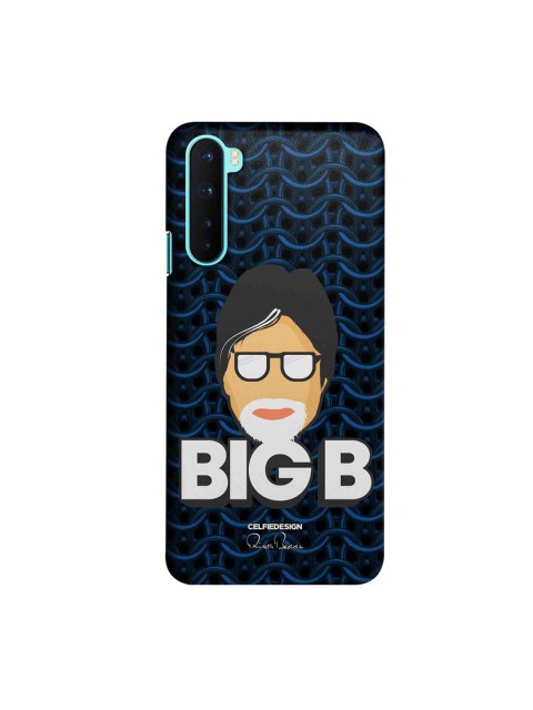 

CelfieDesign Black & Blue Big B Forever OnePlus Nord Slim Back Case