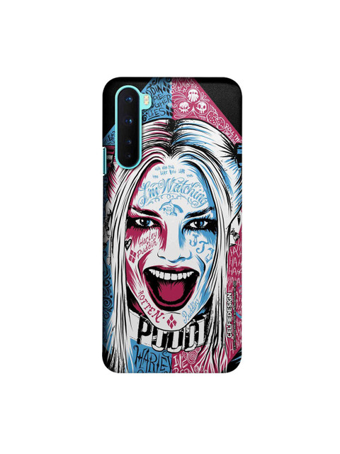 

CelfieDesign White & Pink Wicked Harley Quinn OnePlus Nord Slim Back Case