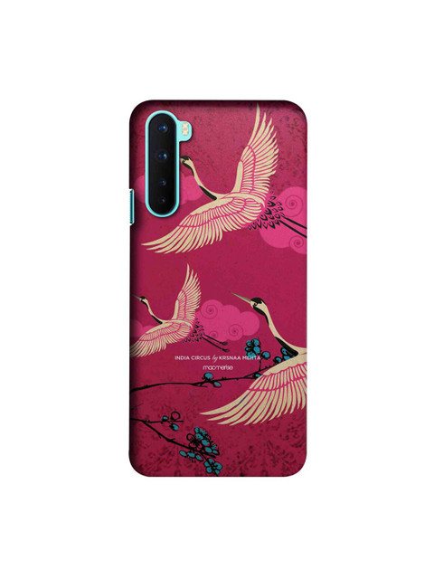

CelfieDesign Pink & Yellow Printed Plastic OnePlus Nord Slim Back Case