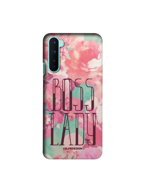 

CelfieDesign Pink & Green Boss Lady OnePlus Nord Slim Back Case
