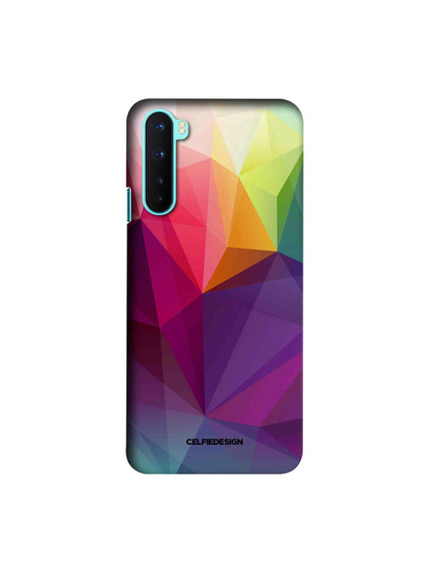 

CelfieDesign Multi-Coloured Crystal Art OnePlus Nord Slim Back Case