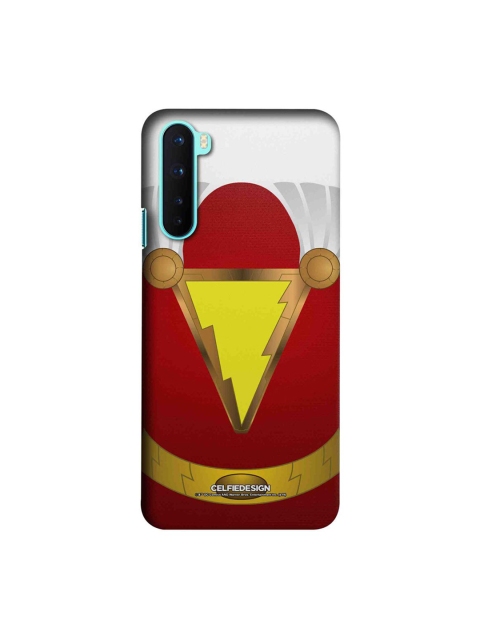 

CelfieDesign White & Red Suit up Shazam OnePlus Nord Slim Back Case