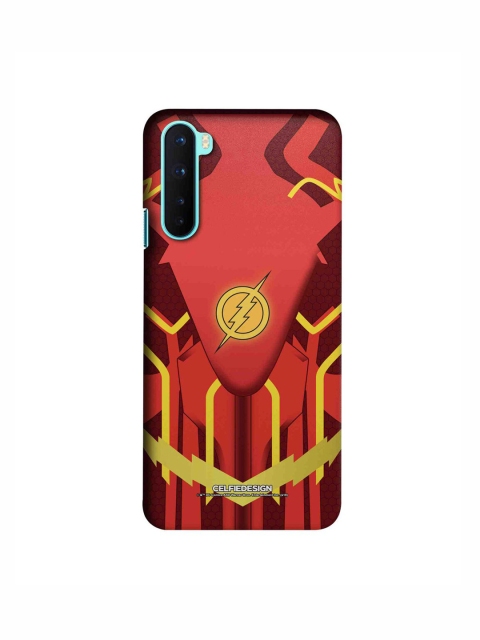 

CelfieDesign Peach & Yellow Suit up Flash Plastic OnePlus Nord Slim Back Case