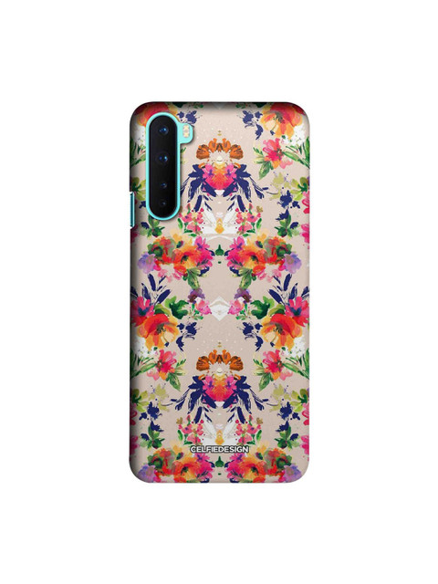 

CelfieDesign Pink & Purple Printed Plastic OnePlus Nord Slim Back Case