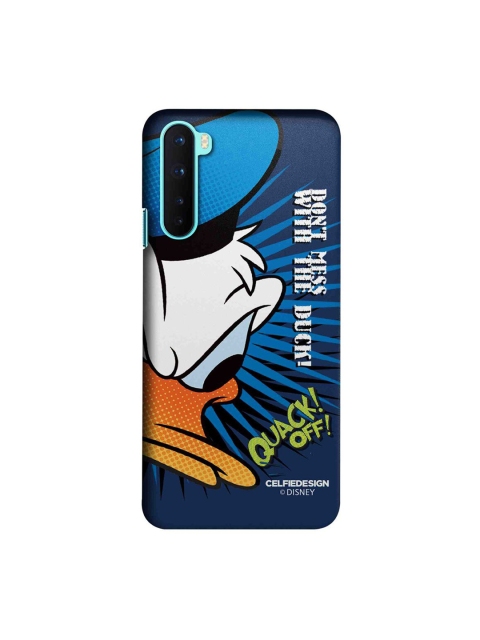 

CelfieDesign Blue & White Quack Off OnePlus Nord Slim Back Case